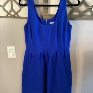Banana Republic Royal Blue Midi Dress